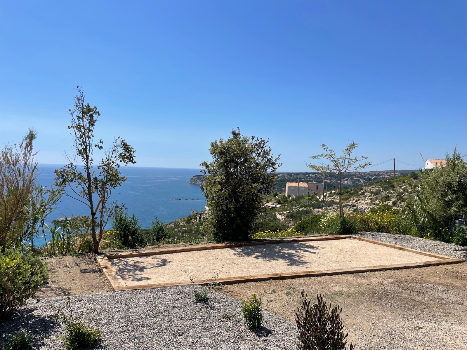 Création d’un  terrain de boule