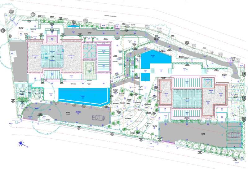 Conception d'un jardin  sur la commune de Saint Tropez