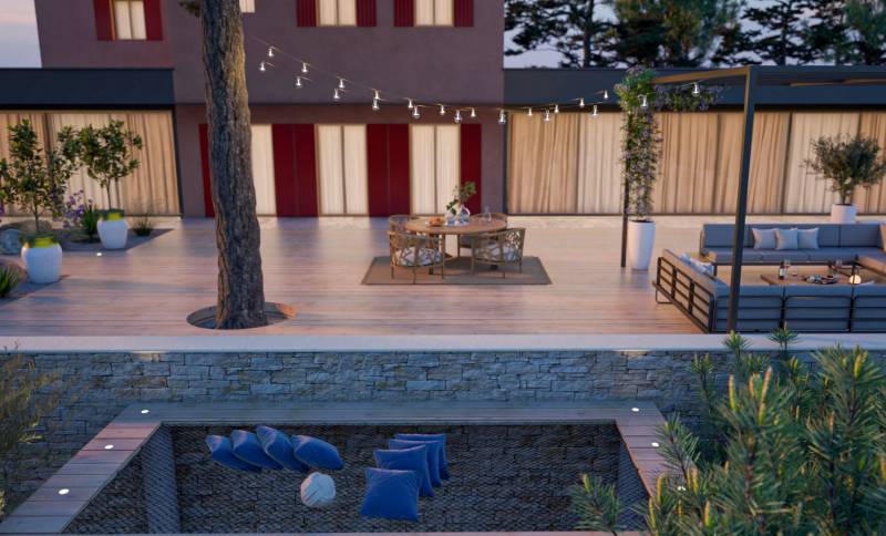 Conception d'un jardin sur la commune du Tholonet Aix en Provence