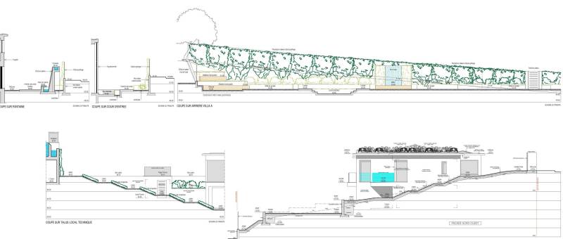 Conception d'un jardin  sur la commune de Saint Tropez