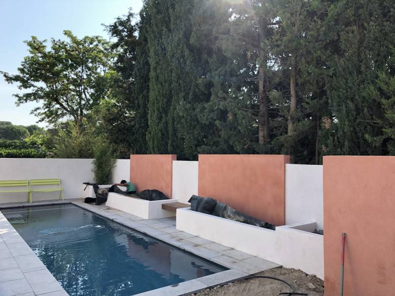 Création et aménagement d'un jardin dans la commune de Saint-Tropez