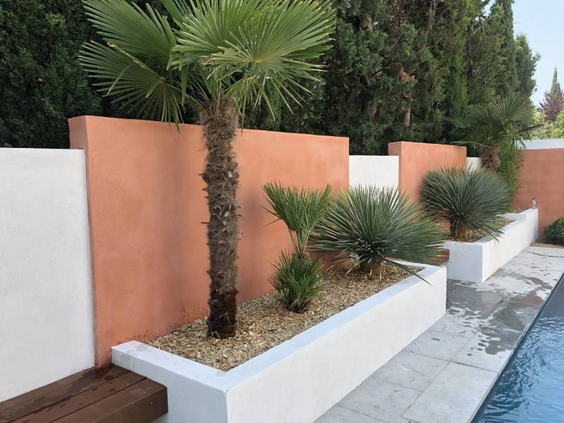 Création et aménagement d'un jardin dans la commune de Saint-Tropez