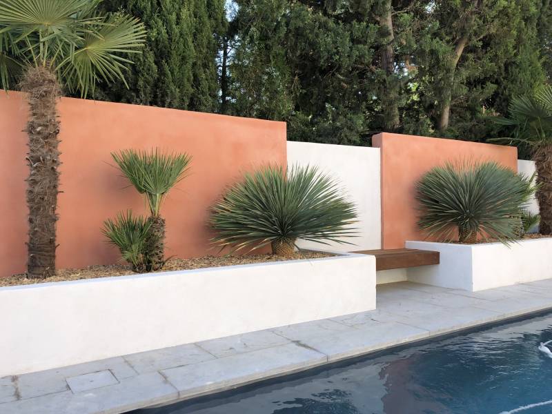 Création et aménagement d'un jardin dans la commune de Saint-Tropez