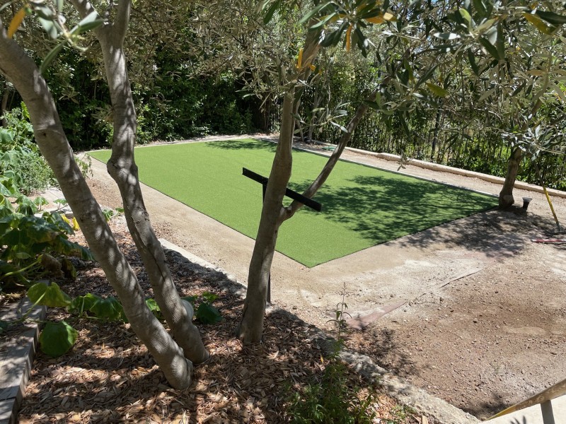 Conception et Création d'un jardin sur mesure avec création d'un mini golf à Aix-en-Provence